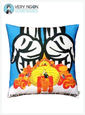 Cushion cover - Tractor Hands - framed
