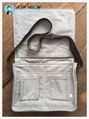 Laptop Bag gray internal