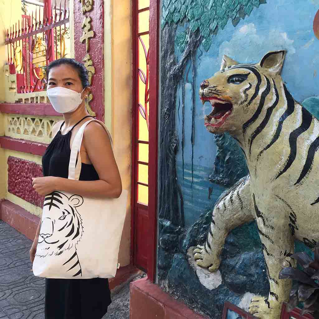 Very Vietnam Collection - Tiger tote bag