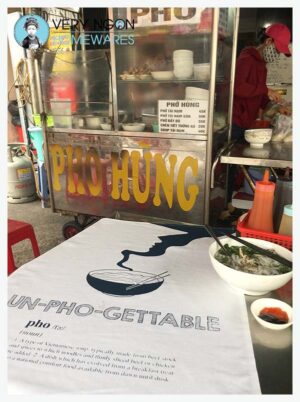 Tea towel - Un-Pho-Gettable at food cart