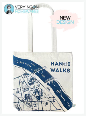 Tote bag - Hanoi Walks framed NEW