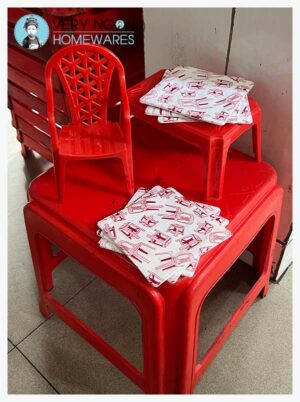 Coasters - St Eat Seats red w chairs