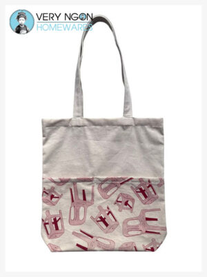 Tote bag - St Eat Seats red back