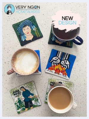 Coasters - Propaganda Pops NEW with hot drinks