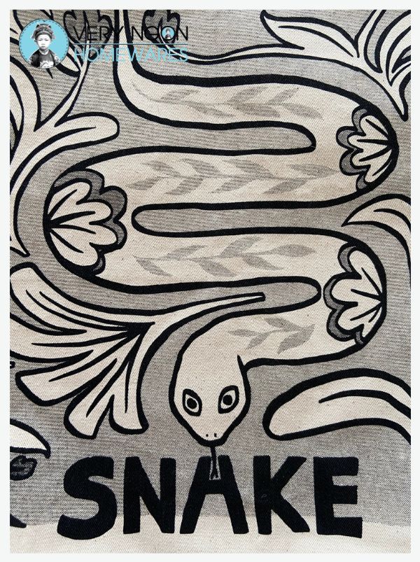 Tote bag - Snake detail framed