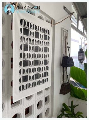 Tea towel - Brise Soleil hanging